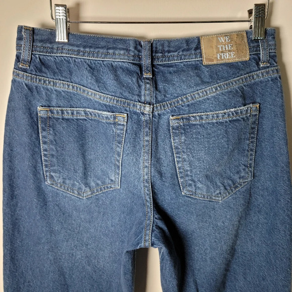 We The Free Free People Mid Rise Straight Jeans | Free People Jeans | Size 27 - Picture 7 of 10
